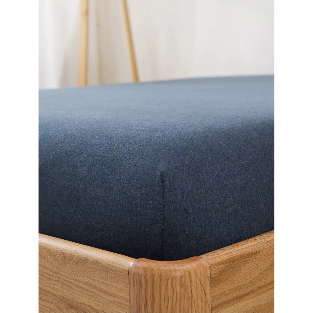 天竺棉雙人床包鬆緊帶