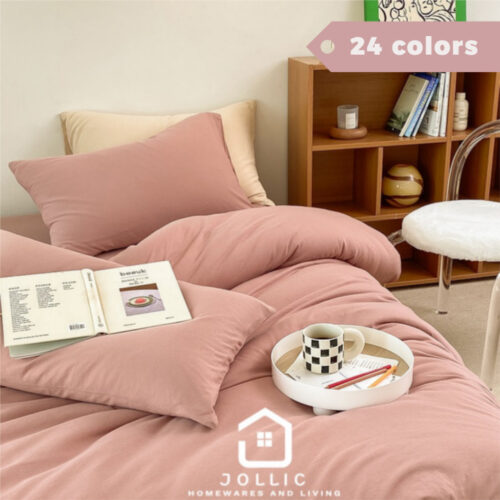 髒髒粉床包組 純棉床包 雙人床組 粉紅色床包 嫩粉色 素面被單床罩 單買床包枕頭套 天竺棉床包組 針織棉 粉紅 粉色床單
