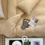 鵝黃色 針織棉床包 – Jollic 出口日本等級