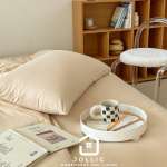 鵝黃色 針織棉床包 – Jollic 出口日本等級