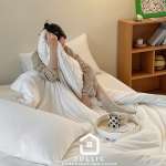 天竺棉床包組 白色 無印良品同等級針織純棉