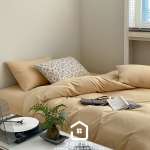 鵝黃色 針織棉床包 – Jollic 出口日本等級