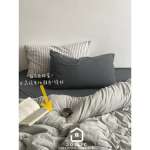 天竺棉床包組麻灰色 – 柔軟針織棉